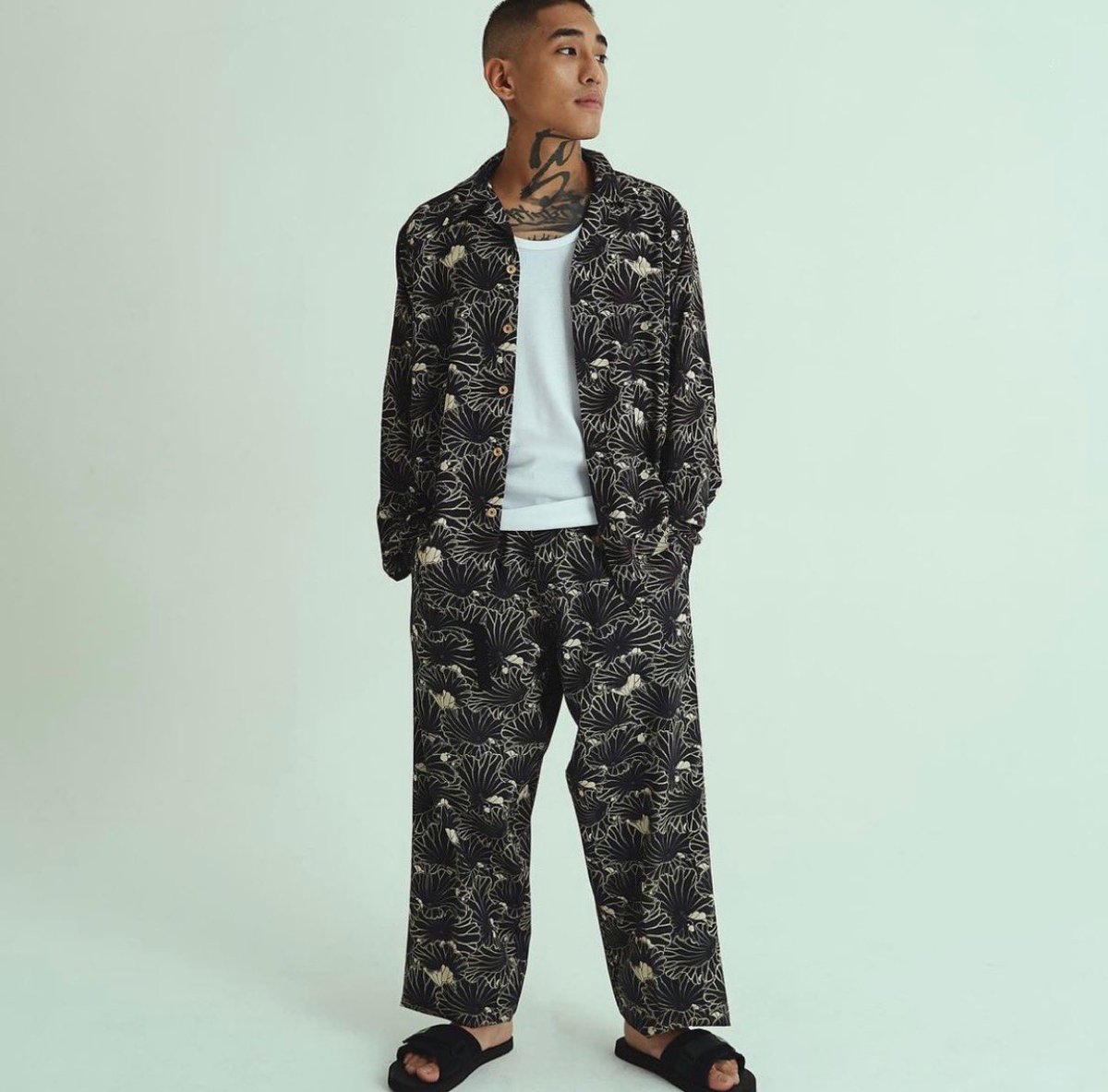 LOCO MOSQUITO × GAKKIN 黒蓮葉 バケットハット 限定70個 LOCO MOSQUITO × GAKKIN 黒蓮葉 バケットハット 限定70個