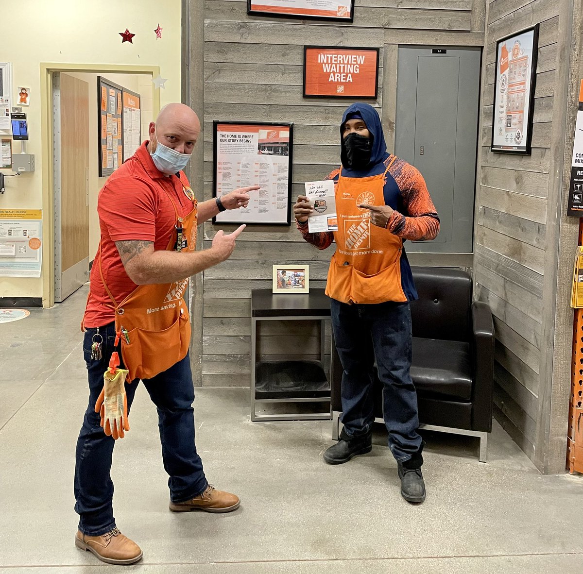 Dell receiving his Platinum award yesterday way to go Dell!! Thank you for all you do and living the values daily! #values #platinum
