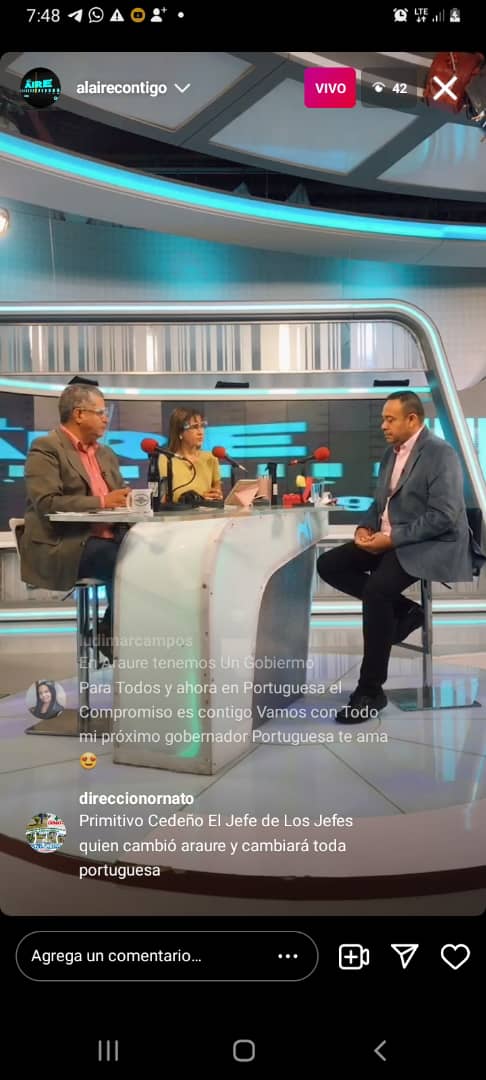 Notiavancdleonb's tweet photo. #NotiPolitica En entrevista en @VTVcanal8 el Candidato @PrimitivoPsuv dijo que en Portuguesa de ser el Gobernador llegará el Plan "Alegrando Corazones" #PortuguesaElCompromisoEsContigo https://t.co/YEe1VQNMZB