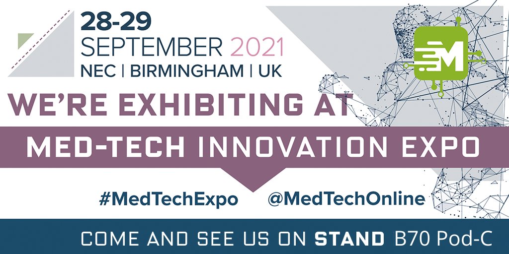 It's only a few days to go to the <a href="/medtechonline/">Med-Tech Insights</a> #MedTechExpo! If you are attending, please come along and say hello!
Our team of #UXdesigners #productdesigners, #engineers and #regulatory specialists are looking forward to discussing connected #medicaldevices!