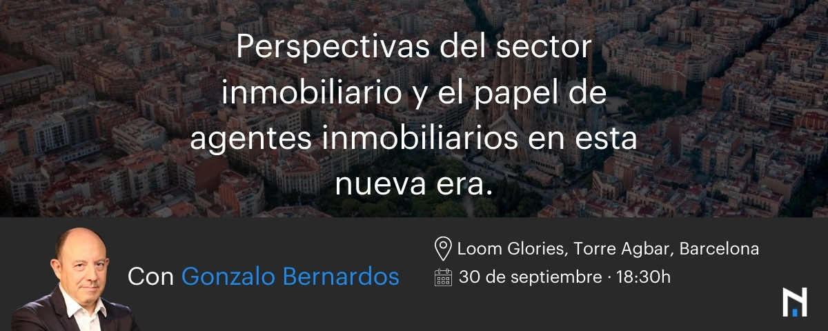 ProntoPiso's tweet image. ¿Quieres conocer cuáles van a ser las tendencias del sector inmobiliario y cómo los agentes van a ser clave en esta nueva era?

Te invitamos a asistir al evento con Gonzalo Bernardos, el día 30 de septiembre, a las 18:30h en Barcelona. 

Regístrate aquí: prontopiso.zohobackstage.eu/EventoGonzaloB…
