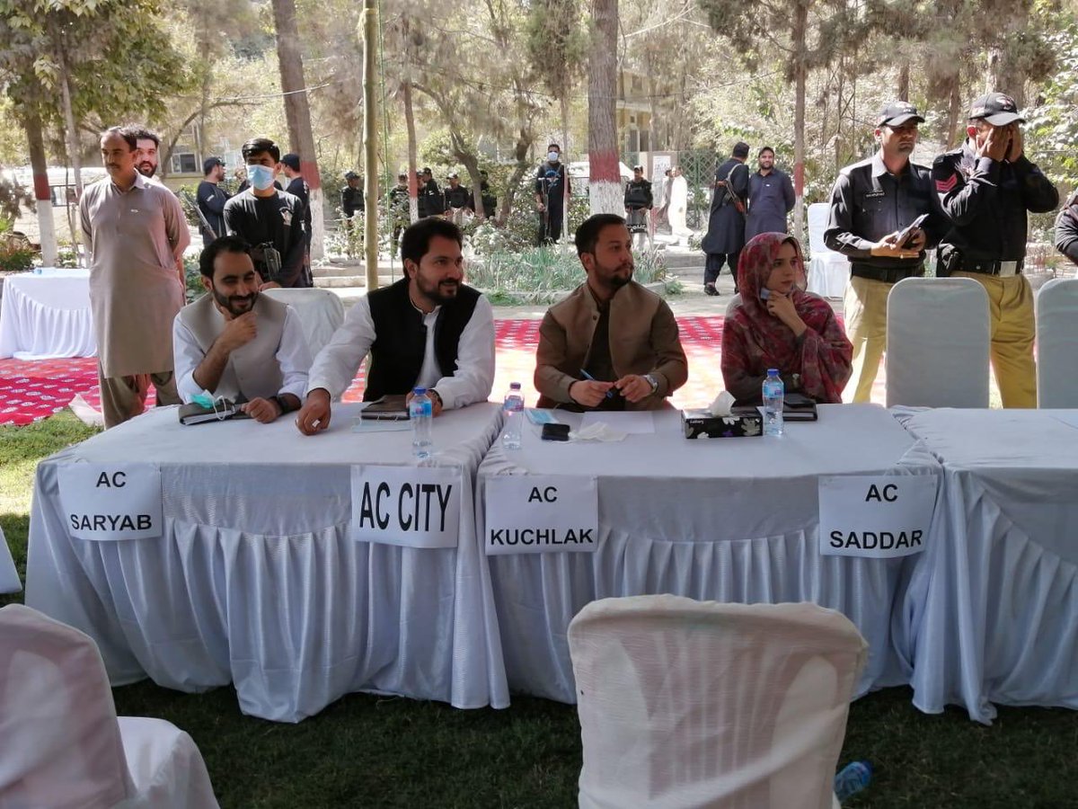 At khulli katcheri with ⁦@Acsariab⁩ ⁦@Acsaddar⁩ ⁦<a href="/kuchlak_quetta/">Assistant Commissioner Kuchlak, Quetta</a>⁩