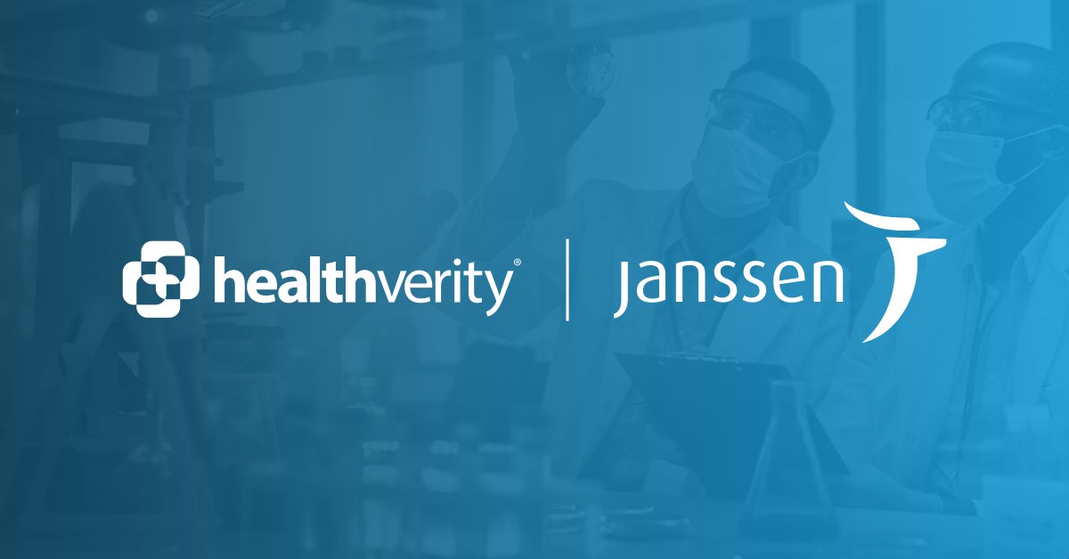 We are pleased to announce that <a href="/JanssenUS/">JanssenUS</a> has selected the HealthVerity IPGE platform, including the largest real-world data (RWD) ecosystem in the US, to power limitless applications across their research universe: prn.to/3AAKdOq