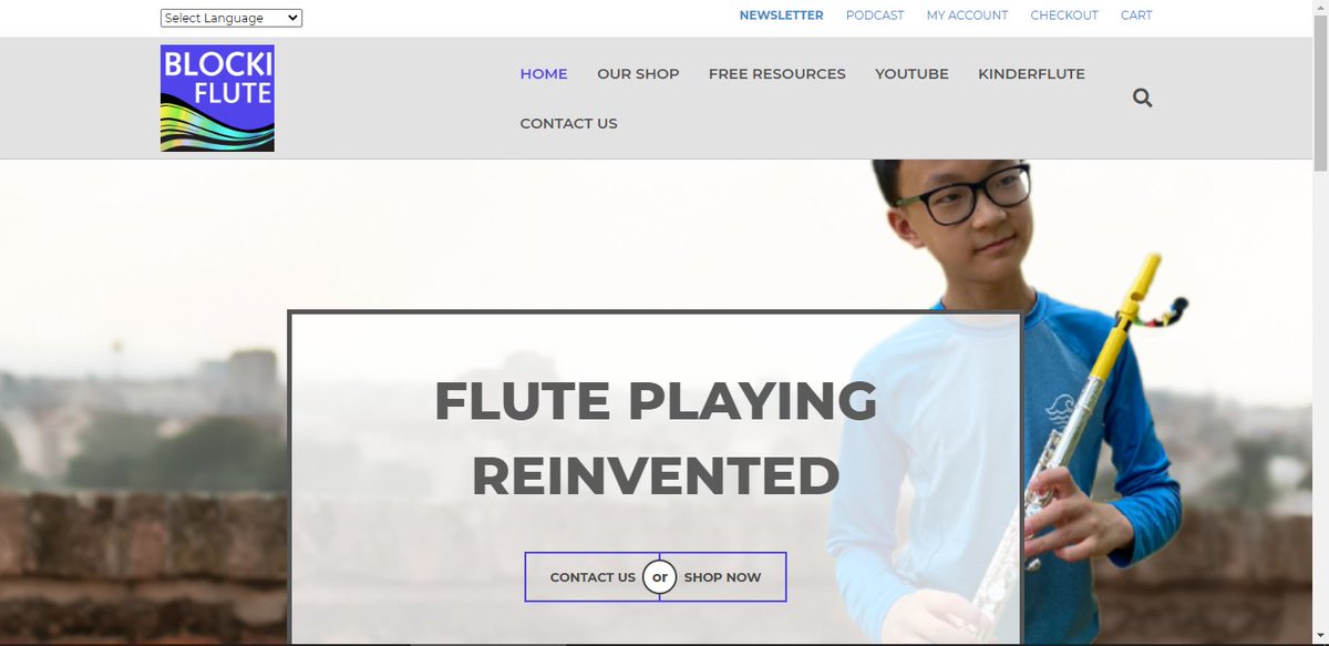 BlockiFlute.com recently had a website redesign 😍 Check it out for yourself!