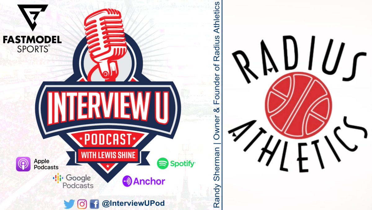 InterviewUPod's tweet photo. FastModel Sports Series (Part 4)
Join us for another amazing episode as host @LewisShine talks with Owner/Founder of @RadiusAthletics & @FastModel Sports Contributor, Randy Sherman.
https://t.co/fKdBop7asq
----
Use code IUHOOPS15 for 15% off FastDraw & FastScout Products https://t.co/8lFjmRhNC3