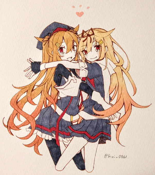 村雨さんと夕立 