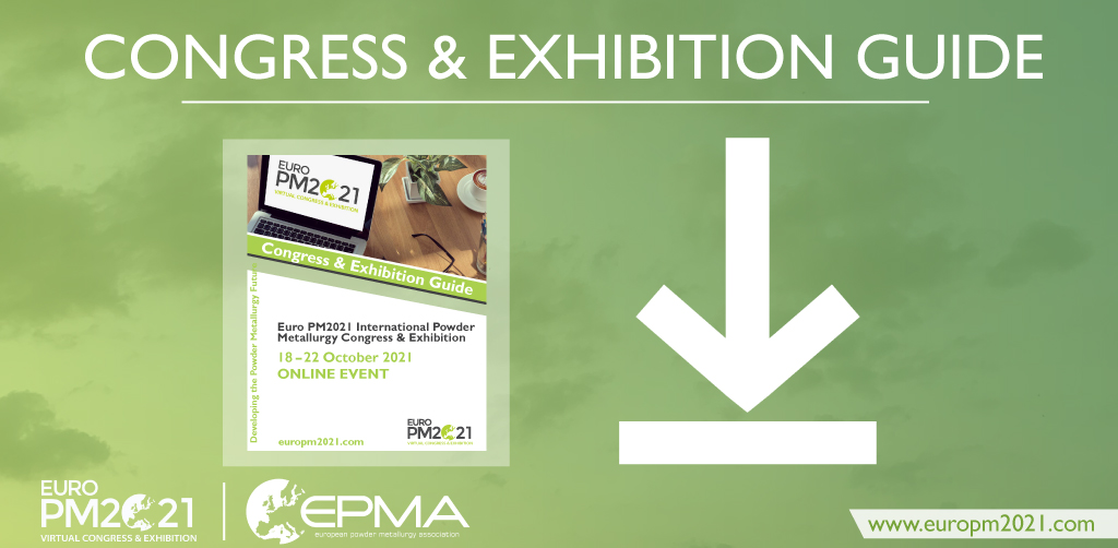 Download the #EuroPM2021 Congress &amp; Exhibition Guide!
Join #EuroPM2021 now: europm2021.com