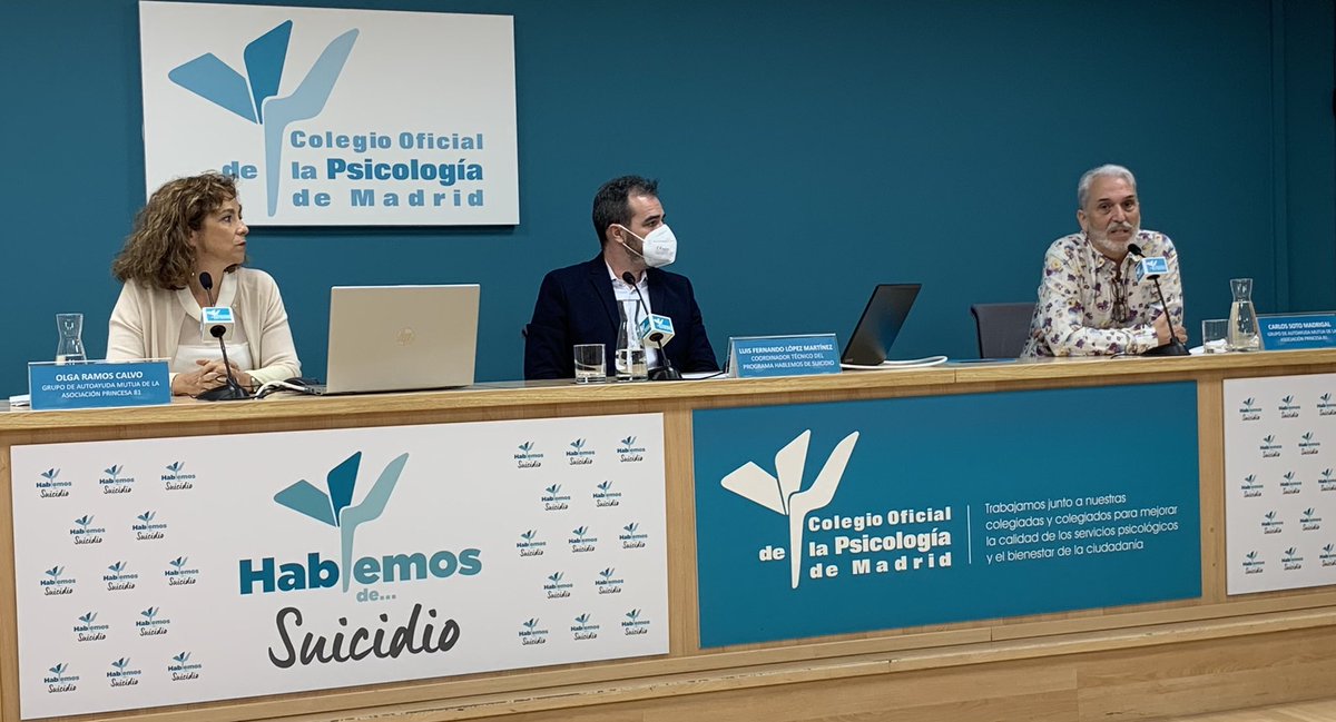 Pedro Martín-Barrajón (Prevención del Suicidio) tweet media