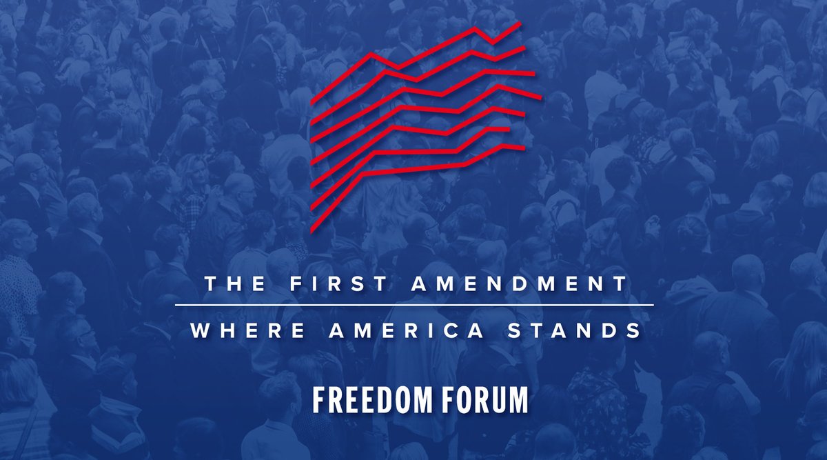 Do you think the #FirstAmendment is important? Then you’re not alone. 

Learn #WhereAmericaStands: bit.ly/3EFElpl