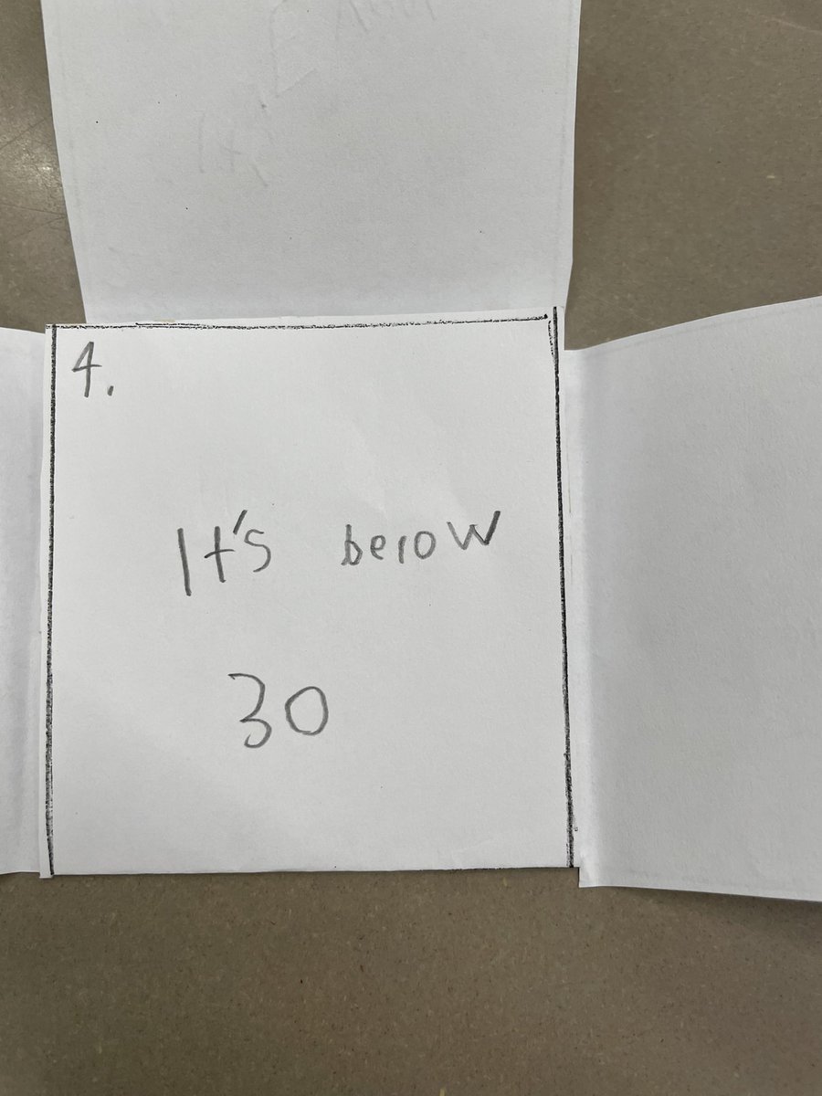 Gr5 creating their own number puzzles, sometimes with more than one answer!