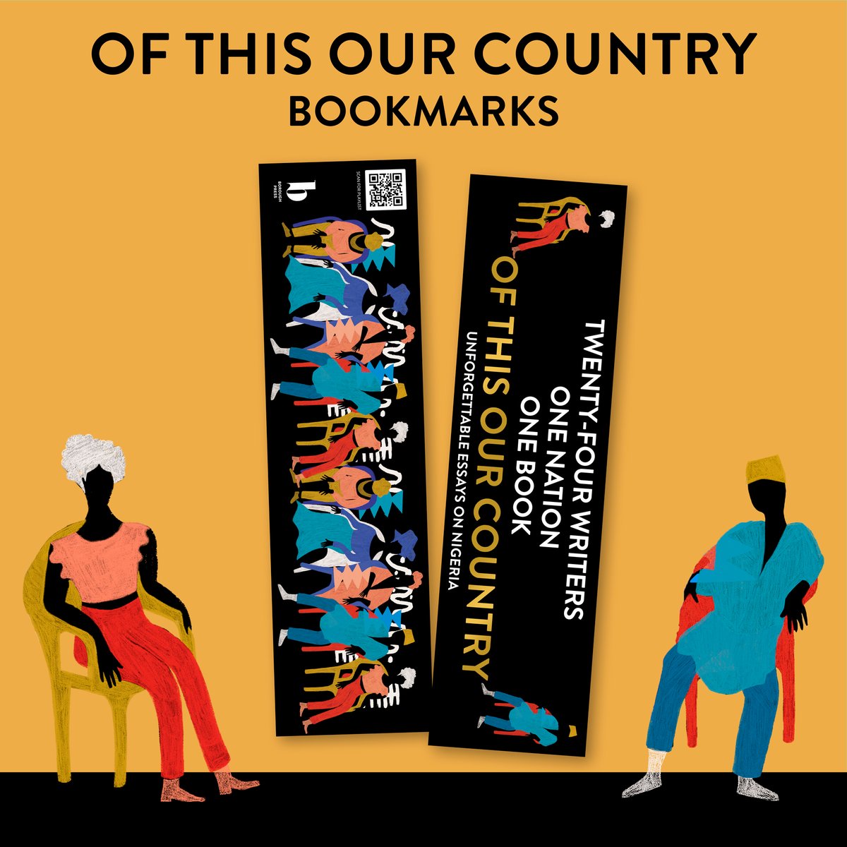 BoroughPress's tweet image. 📢Calling lovers of gorgeous tote bags and pretty bookmarks!📢

We&apos;re super excited that there&apos;s just over a week left until  the stunning #OfThisOurCountry🇳🇬 publishes! To celebrate, we&apos;ve got some one of a kind gifts, we&apos;d love to share 😍

What do you think? 👀