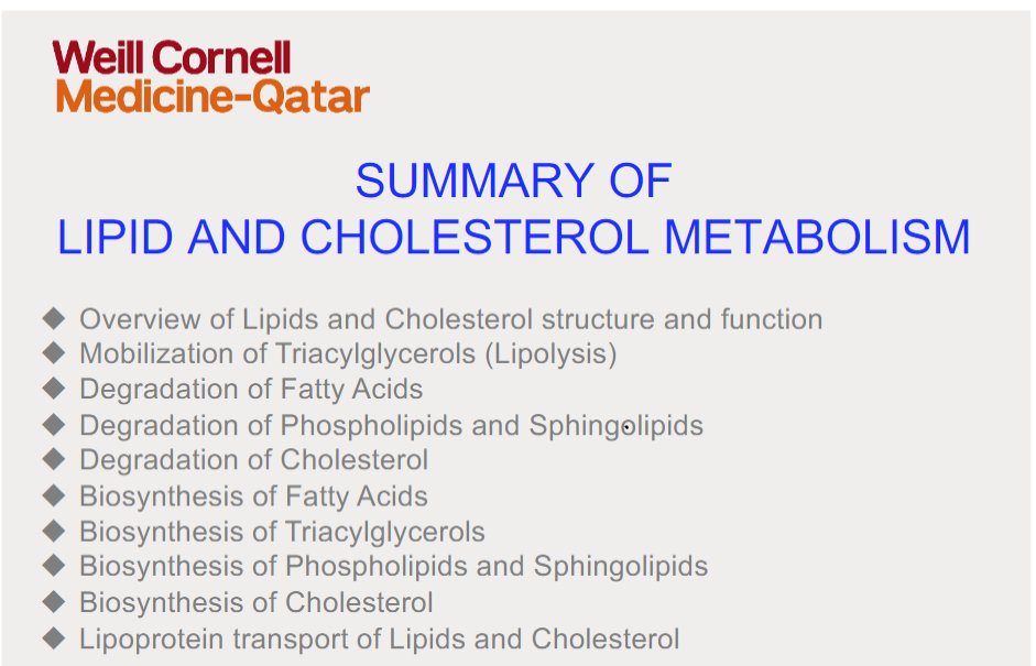 cpd_wcmq's tweet photo. Dr. Ladjimi broke down the 10 aspects of lipid and cholesterol metabolism.
#primarycare #physicians #cardiology #cardiovasculardiseases #cardiacconditions #cardiologists
@ErinMichos @islamelgendy83 @SethShayMartin @ahmsolmd @mbelshazly @tchukir @WCMQatar @HopkinsMedicine https://t.co/FzSjLvUbeI