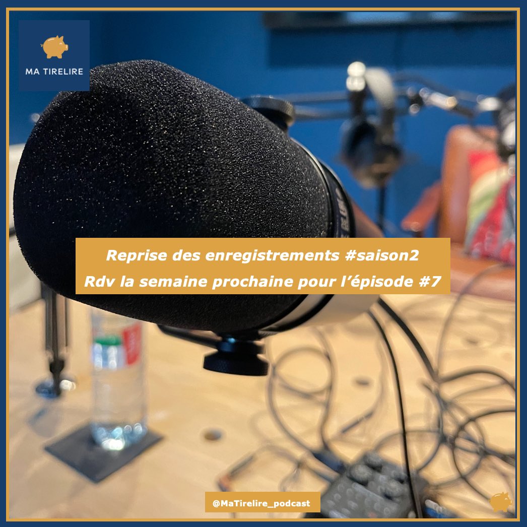🎙️ <a href="/matirelire_fr/">Ma Tirelire</a> fait sa rentrée (oui enfin !). On enregistre le 1er épisode de la Saison 2 ! #S2E1 Pleins de supers épisodes à venir sur des sujets passionnants. Rdv la semaine prochaine pour faire résonner votre agent dans le bon sens
#financeperso #investir #conseils #budget