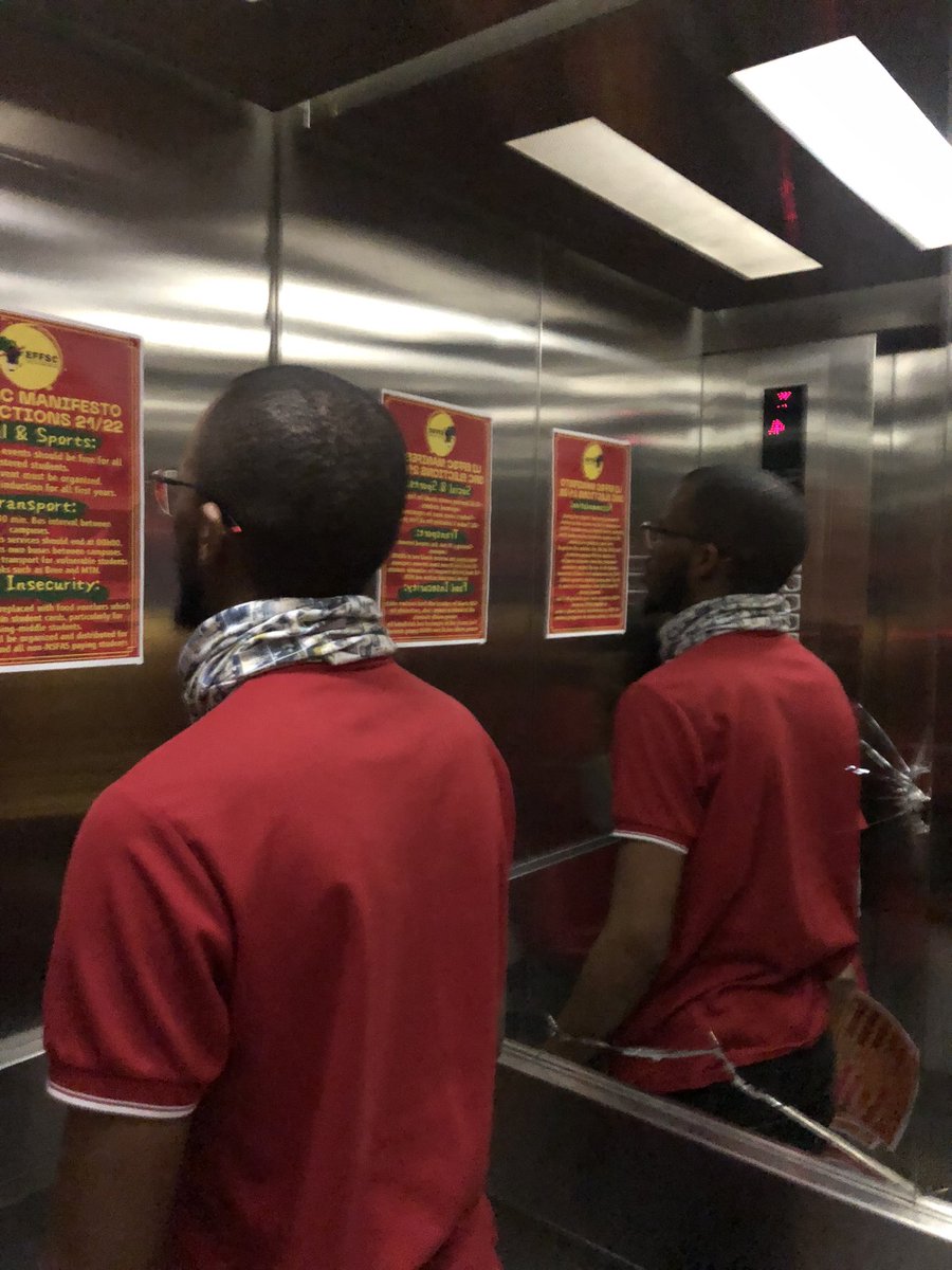 UJ_APK_EFFSC's tweet photo. UJ EFFSC APK and APB Fighters on the ground @ City Waldorf Jeppe. #VoteEFFSCUJ #Ay’khale 💚🖤❤️🔥✊🏾 https://t.co/a4rc2RhcFc