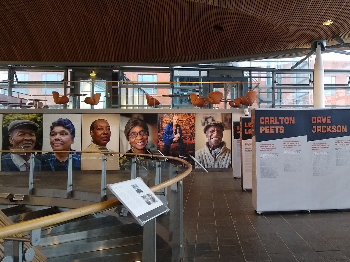 I am truly heartened to see our Windrush Cymru Our Voices, Our Stories, Our History come alive. This exhibition was halted by the pandemic but now you can see some stories in person at Senedd building Cardiff Bay. Thanks to our elders Vernesta Cyril, Betty Campbell, Patti Flynn