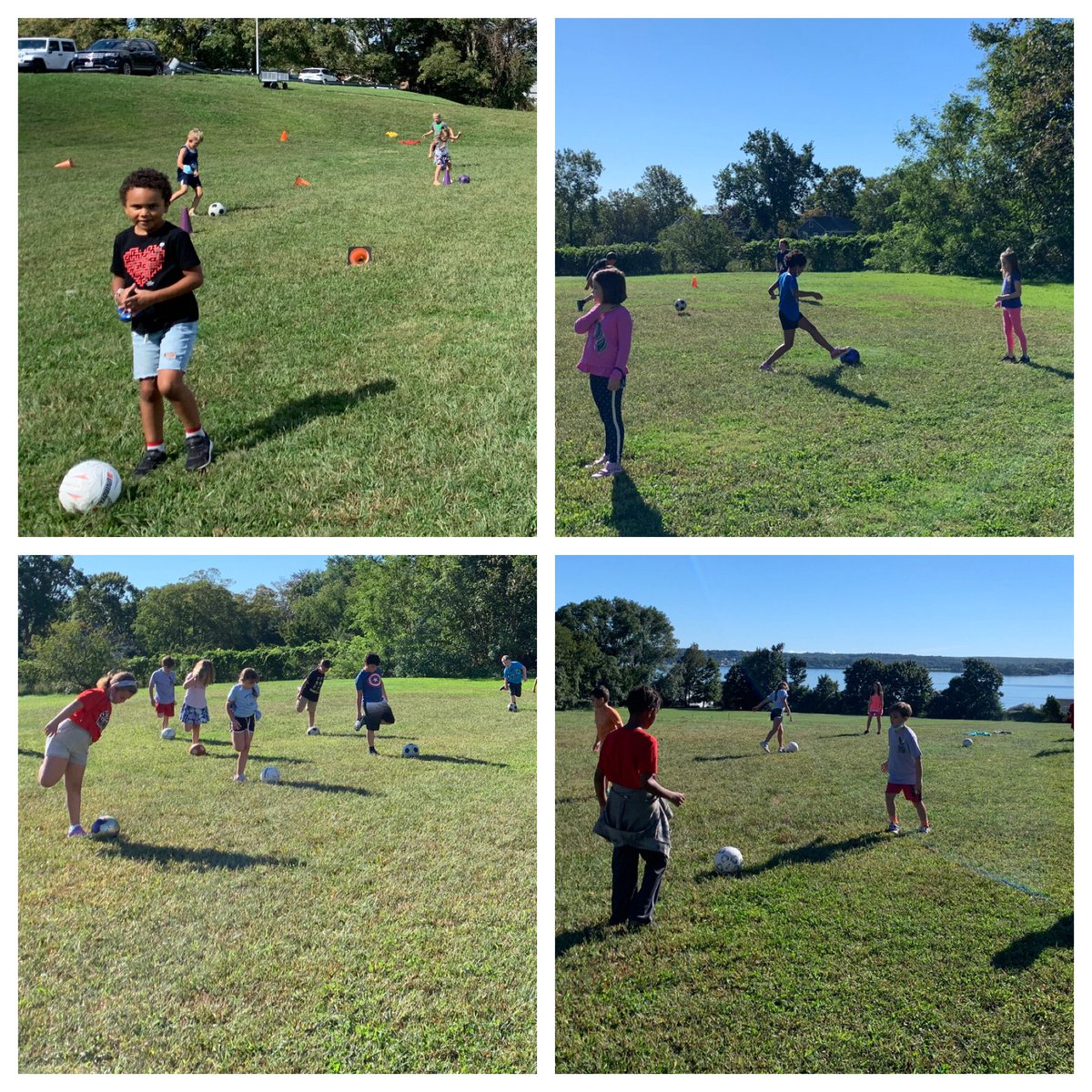 arrudaalison's tweet photo. Great day to be outside for PE! Soccer time. @HathawaySchool https://t.co/p8FS0bCAPa