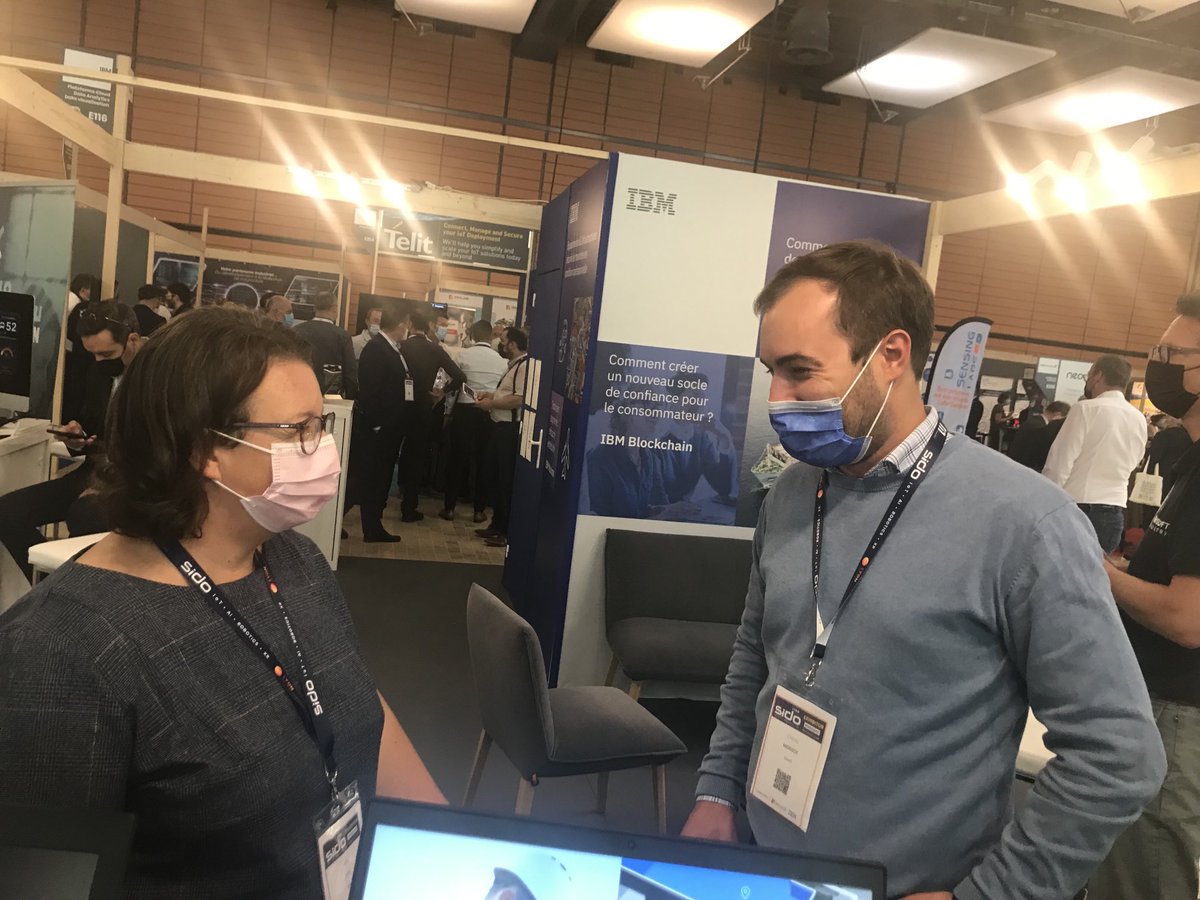 ⁦<a href="/katialuceibm/">Katia Luce</a>⁩ d’⁦<a href="/IBM_France/">IBM France</a>⁩ et Charles Morizot d’⁦<a href="/isahitcom/">isahit</a>⁩ pour parler IA au #SIDO2021