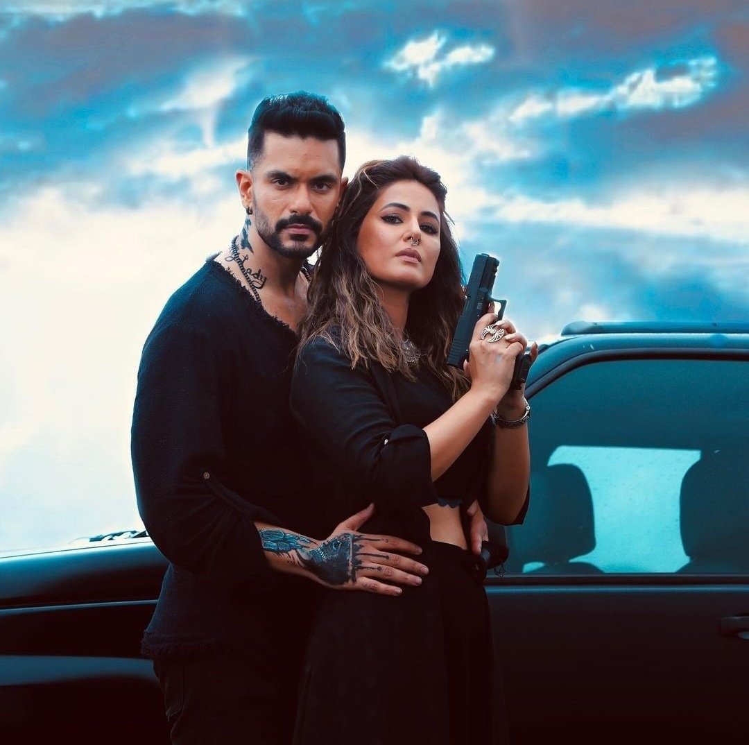 Can't wait for this music video 
Hina killed it in this 😎😎😎😎😎😎😎
#HinaKhan #AngadBedi