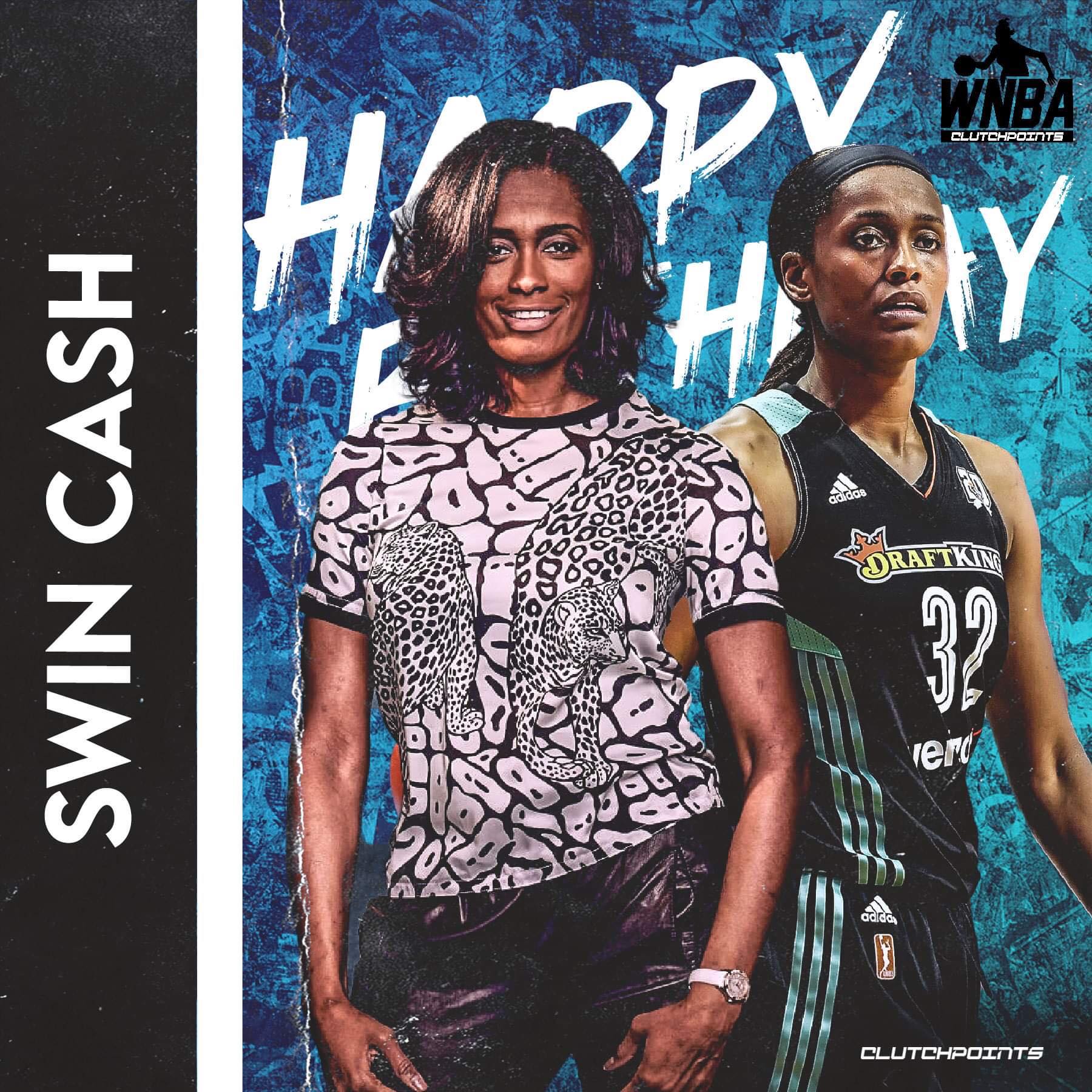 Join us in wishing Swin Cash a happy 42nd birthday!  
