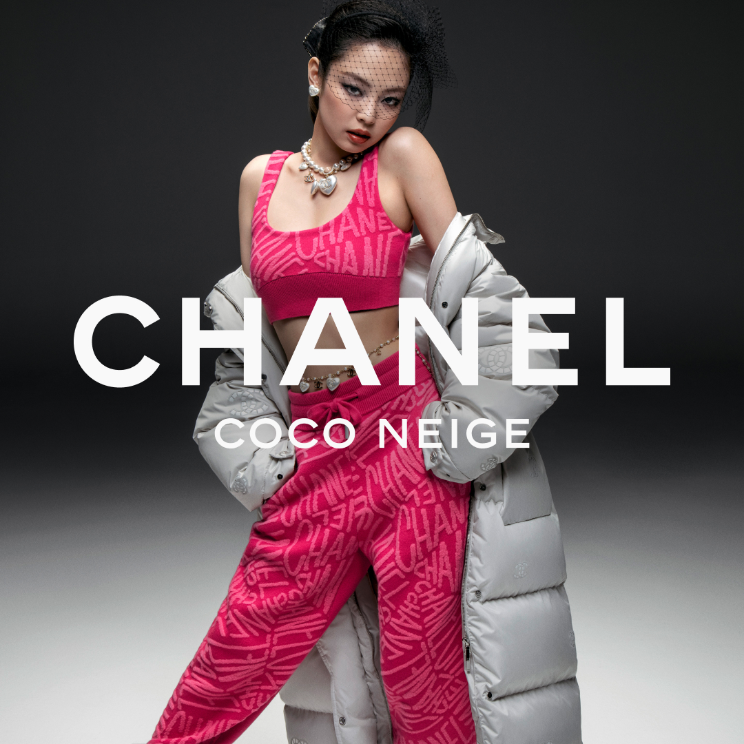CHANEL on X: "Singer and House ambassador JENNIE becomes the face of the  CHANEL Coco Neige 2021/22 collection campaign: “Just hearing about being  able to join the Coco Neige collection was like