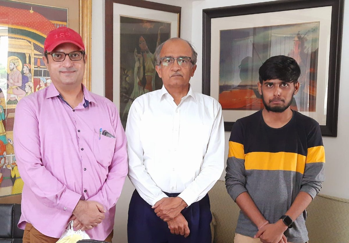 vishwanathafmc's tweet photo. Myself &amp; @ActivistSukhpal Sir met Senior Advocate Prashant Bhushan Sir &amp; his team,today to request him to take up our  #RENEET case in #SupremeCourt He has agreed for same but we need all FIR copies and proof. @SubhraHirok @UrHimanshuBorah @TanayLohiya @AIJNSA_official @Shruti905 https://t.co/CCvsrH4xAE