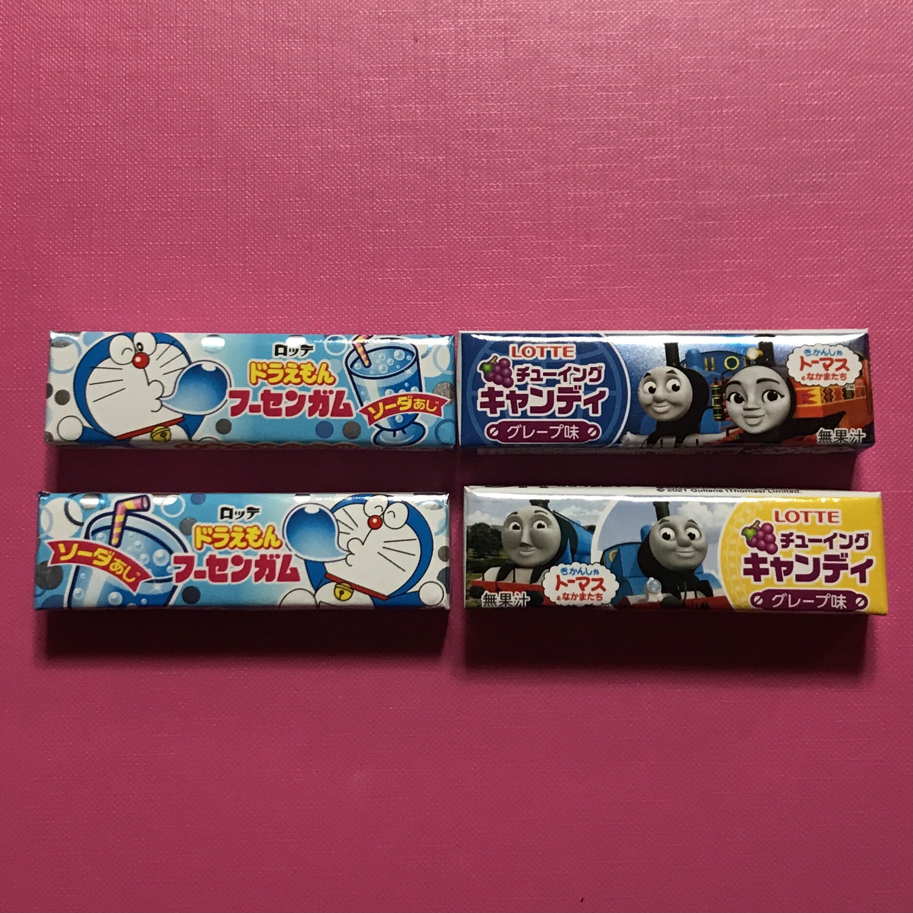国産】 ロッテ ドラえもんフーセンガム 5枚×20個入 ロッテ ドラえもんフーセンガム 5枚×20個