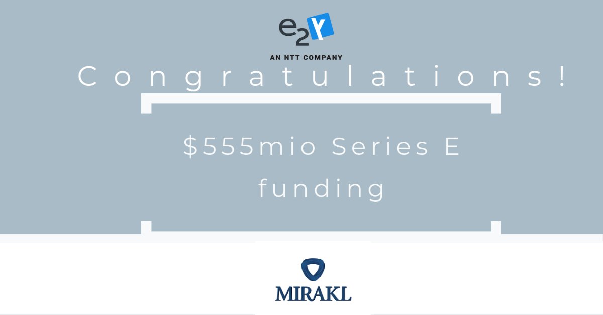 e2ycommerce's tweet photo. @Mirakl announces $555mio Series E Funding to power accelerated growth. What as stellar achievement! Congratulations from the entire e2y team. It's been an awesome partnership over the past 7 years! https://t.co/3mBSRqa4Rc #marketplace #digitalcommerce #PlatformPioneer https://t.co/ZDf8rXP2xe