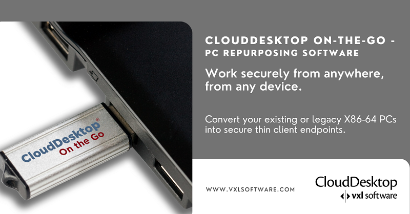 vxlsoftware's tweet image. Work securely from anywhere, from any device with CloudDesktop On the Go. For further information, please visit vxlsoftware.com/software/cloud… or take a no-obligation, free evaluation at:vxlsoftware.com/contact/reques… 
#workspaceagility, #VDI, #CloudDesktopOntheGo