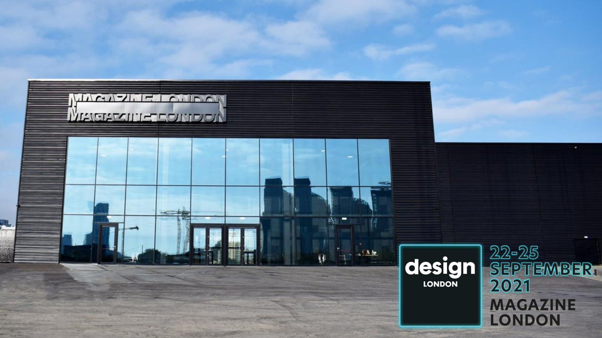 Design London 2021 is here. 

Doors open at 10:00 am today, running until the 25th of September with Magazine as the hub of the event. 

Find site maps and an agenda for the show here - designlondon.co.uk/design-london-…

<a href="/designlondon/">Design London Shoreditch</a> #designlondon #londonvenues #venues #events #design