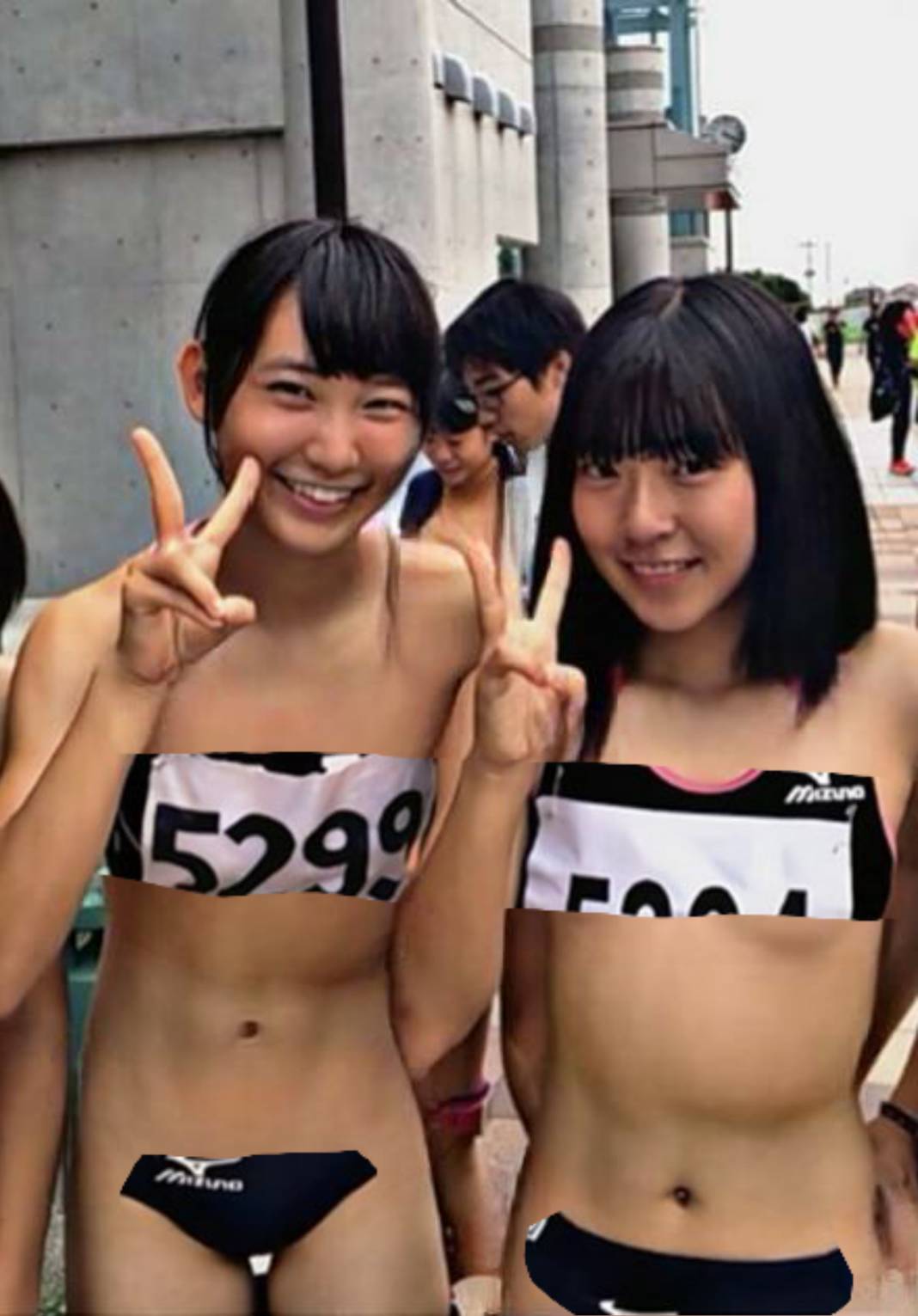 素人コラーアイコラ 