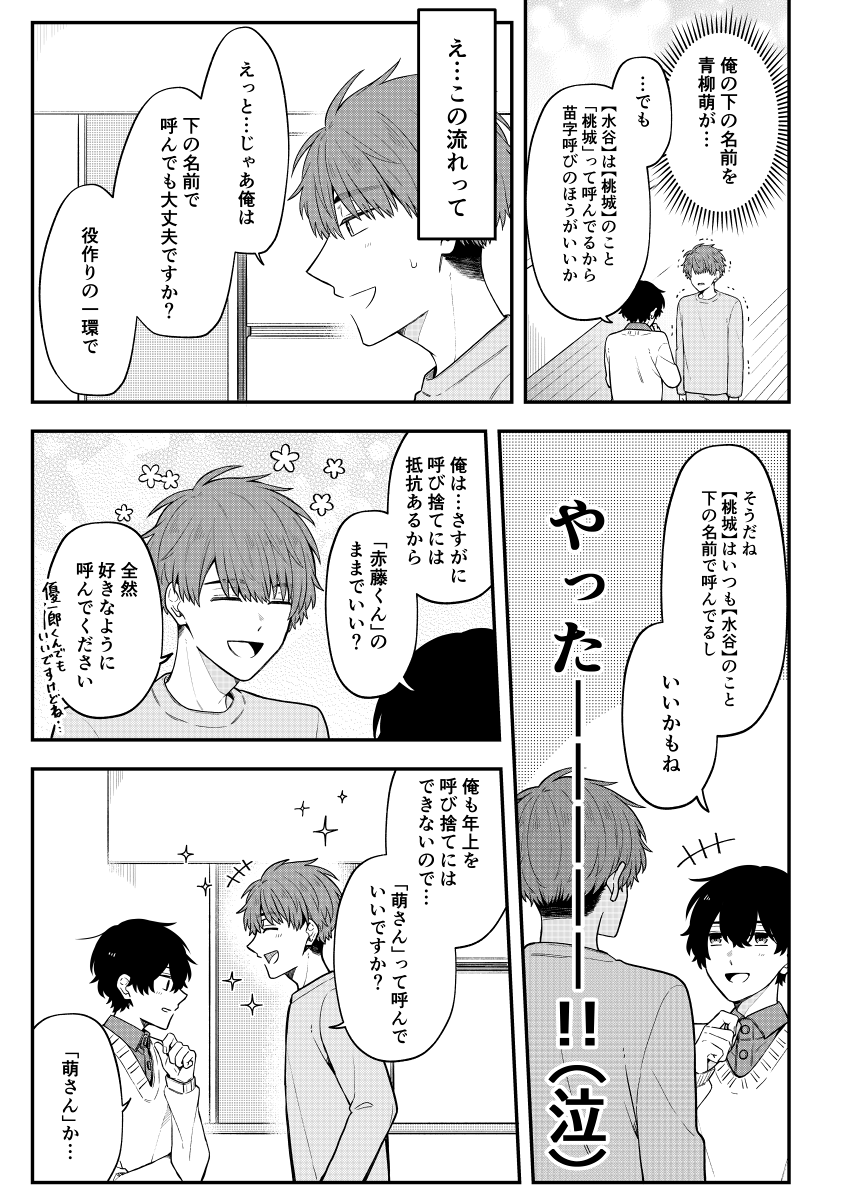 続き*創作BL 
