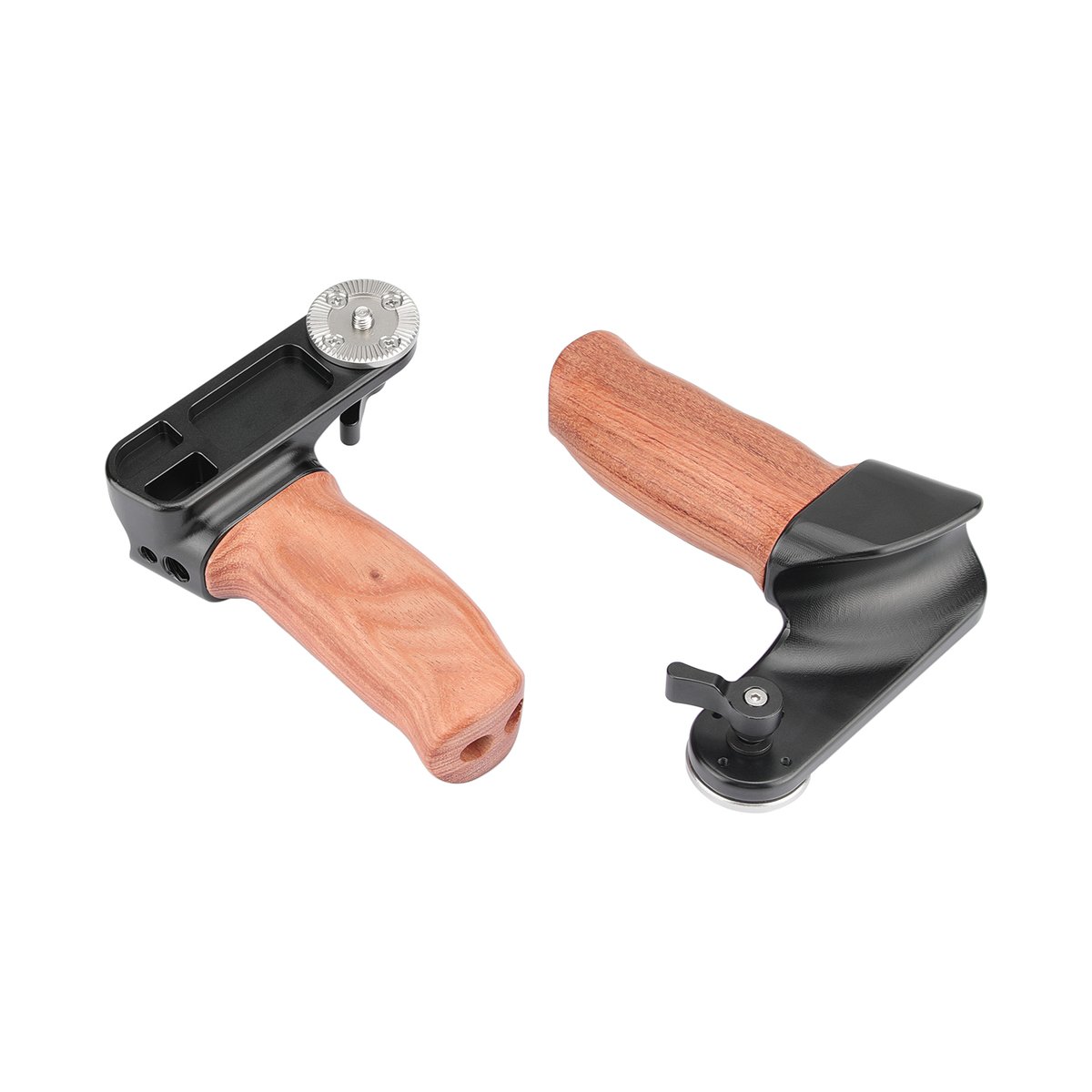 CamvateTurning's tweet image. CAMVATE Ergonomic Wooden Hand Grip With ARRI Rosette Mount (A Pair)
More detail: camvate.com/search/?Keywor…
.
#camera #camerahandle #woodenhandle #cameragear #handle