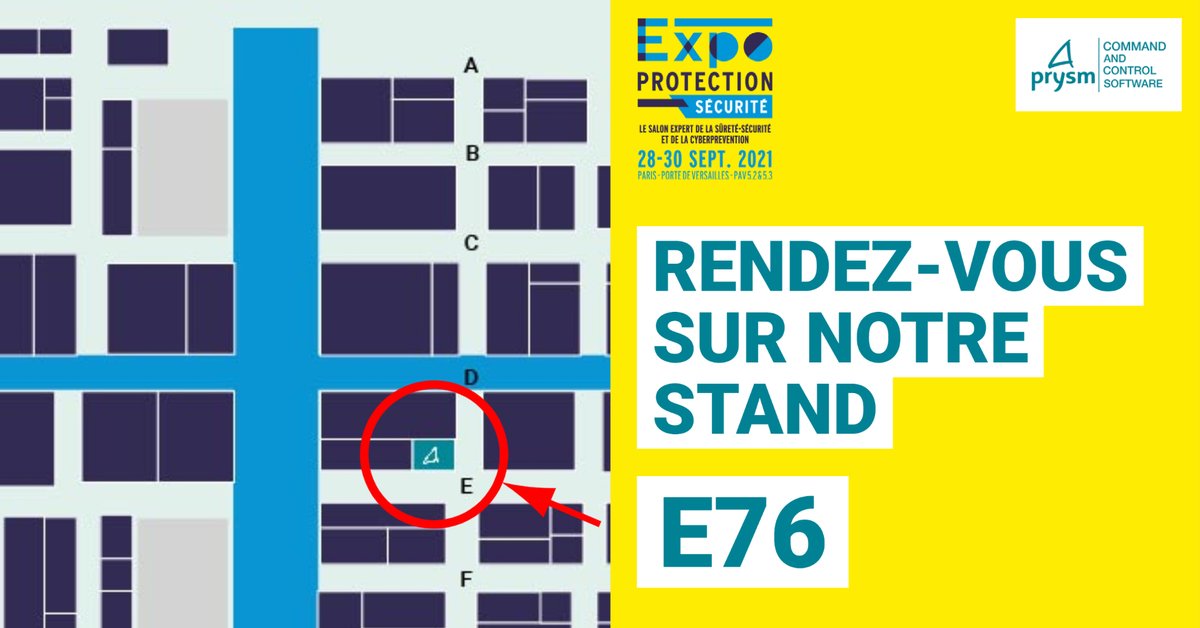 prysmsoftware's tweet image. Expoprotection Sécurité démarre la semaine prochaine🎉 !
Pour assister à une démo d&apos;AppVision™, rien de plus simple : dirigez vous tout droit jusqu&apos;au stand E76 👋

#AppVision #Expoprotection #Securite