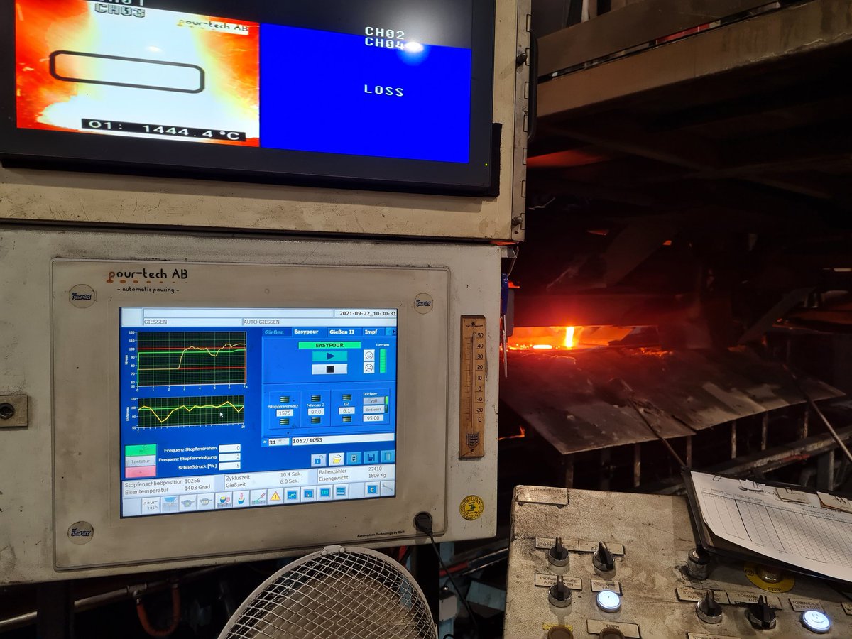 ArashToyser's tweet image. Here is an example from today where I used Daeploy to deploy the Easy pour algorithm in production in the absence of internet at harsh environment of a foundry.