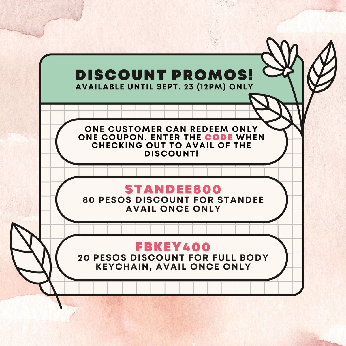 claudefangirls's tweet photo. PLS RT 🙏

🌌 𝐜𝐥𝐚𝐲 𝐚𝐫𝐭 𝐩𝐫𝐞-𝐨𝐫𝐝𝐞𝐫 🪐

💫 handmade clay keychains &amp; standee
🗓️ doo &amp; dop: OCT 6
🛒 ph order form: https://t.co/vVopcBkPKT
🌏 dm for intl order/GO
🍡 info &amp; designs in thread
📥 accepting request for other designs &amp; kpop groups
🎟️ ph discount promos!! https://t.co/5nZTU2P36V