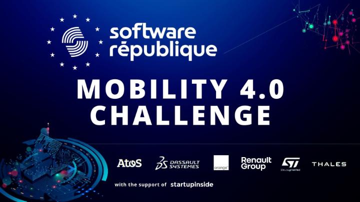 Vous êtes une #startup et vous souhaitez façonner la mobilité de demain ? Atos, <a href="/renaultgroup/">Renault Group</a>, <a href="/Dassault3DS/">Dassault Systèmes</a>, <a href="/orange/">Orange</a>, <a href="/thalesgroup/">Thales Group</a> &amp; <a href="/ST_World/">STMicroelectronics</a>, membres de la Software République, lancent le #Mobility4Challenge 👍 Inscriptions ➡️ challenge-software-republique.com