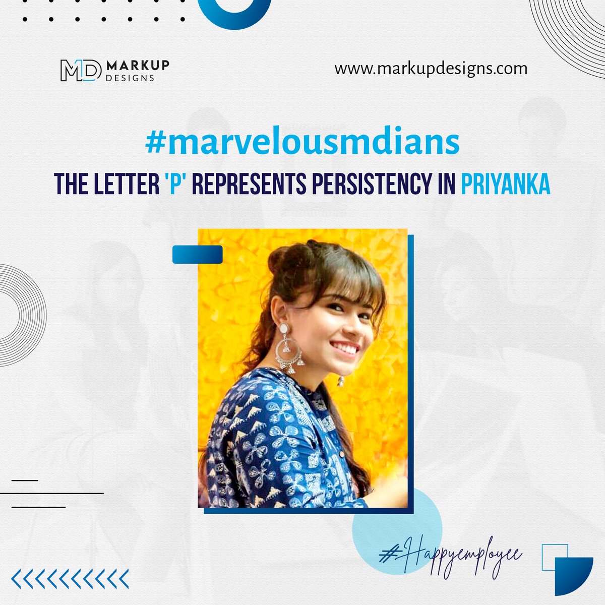 markupdesigns's tweet photo. Markup Designs is always excited to have a talented team of persistent people who are passionate about their work.
#workculture #corporatelife #socialmediamarketing #digitalmarketingagency #worklifebalance #Mdians #markupculture #makeupteam #markupfamily #MarkupDesigns https://t.co/xoVgr22ons