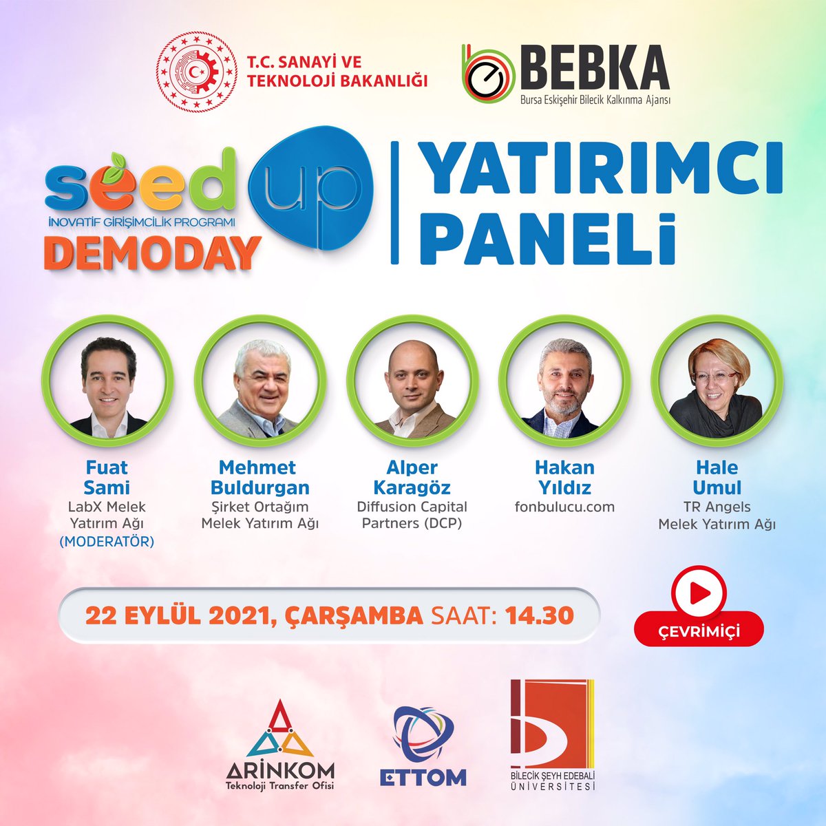 Veee sonbahar geldi etkinlikler hızlandı, bugün de çok değerli yatırımcıların bir arada olduğu bir panelimiz var! Bekliyoruz ✨ 14:30 itibari ile canlı yayın linki: youtube.com/channel/UCZz00…
