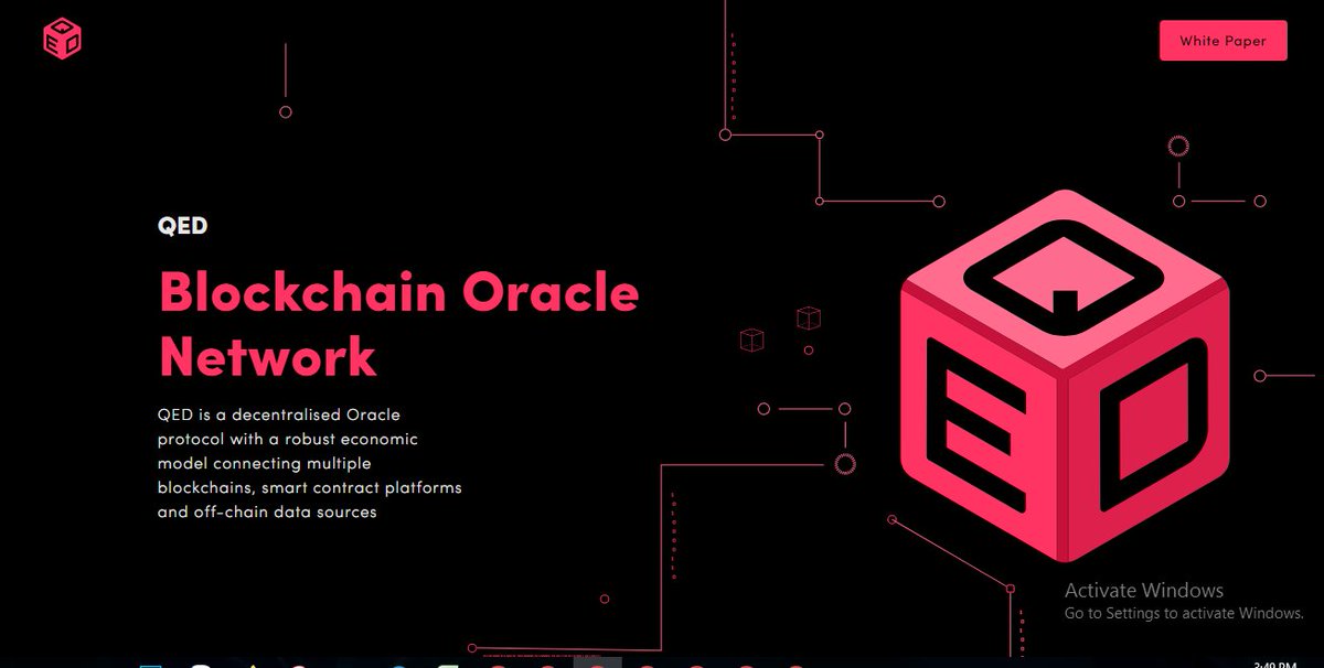 tupham03's tweet photo. QED is a decentralised Oracle protocol with a robust economic model connecting multiple blockchains, smart contract platforms and off-chain data sources
@QED_Network
@tupham03
@tupham05
@tupham0404 https://t.co/SAPSmndFGo