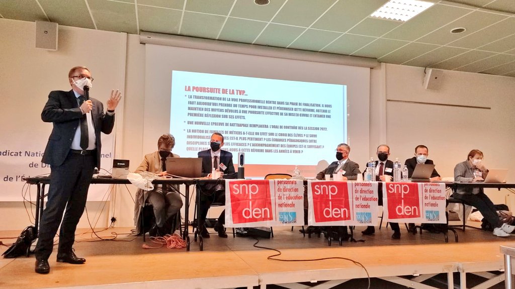Ouverture de la première AGA normande du <a href="/SnpdenNormandie/">SNPDEN NORMANDIE</a>. Merci à tous ceux qui ont fait le déplacement et tous ceux qui nous suivent en visio. <a href="/OBEAUFRERE/">Olivier BEAUFRERE</a> fait un retour sur les actions en cours et les mandats du national.