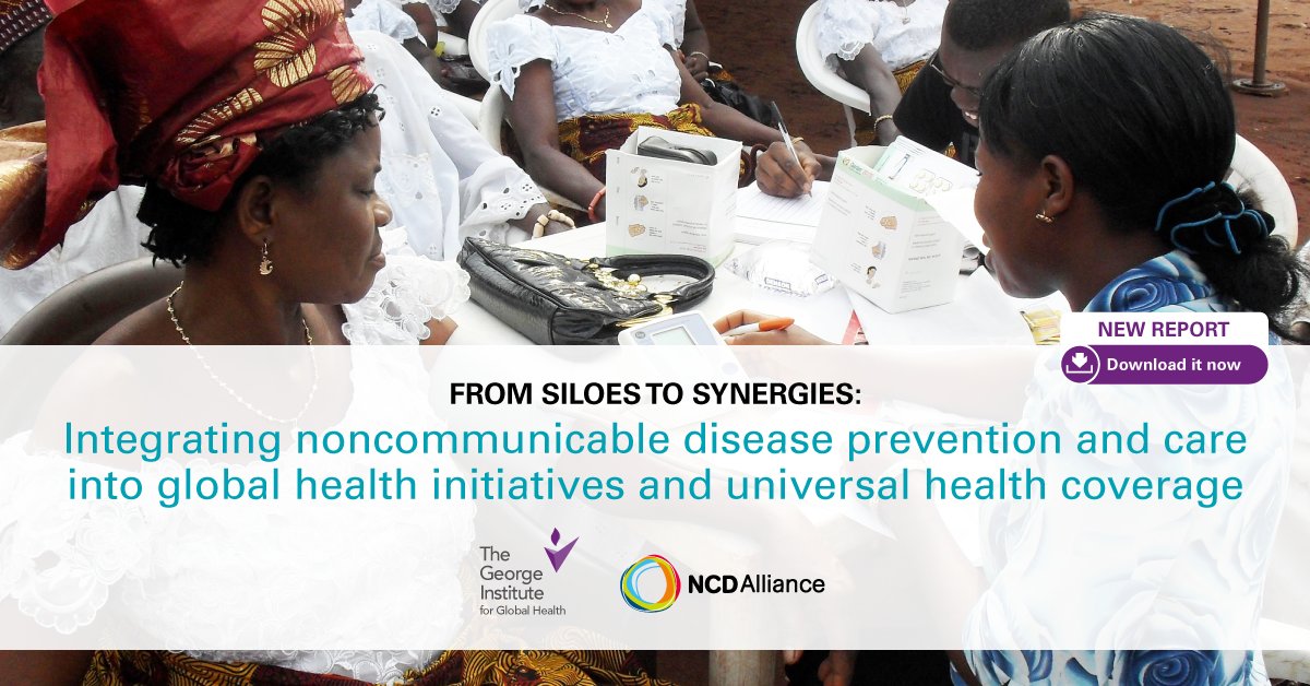 ncdalliance's tweet photo. 🆕 Read our NEW policy brief on how we integrate #NCD prevention and care into #globalhealth initiatives.

Our handy paper summarises findings of the full research report here 👉 https://t.co/CsYhZ4vNes

#ActOnNCDs #NCDs @georgeinstitute @HelmsleyTrust https://t.co/x4VVpJsx6n