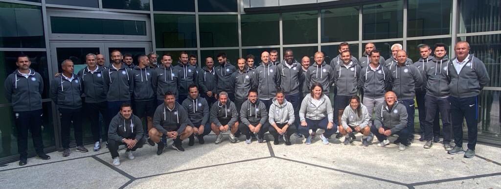 [ ETR ]

⚽️ Après les arbitres, c’était au tour des #techniciens d’être en séminaire ce début semaine avec l’#ETR. 

✅ Travaux de groupes, temps de #formations et surtout de bons moments de partage au programme de nos #CTR et des #CTD des #Districts. 👌🏻