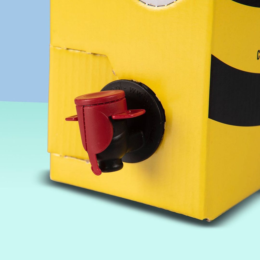 <a href="/JaviGardunoEdD/">Javier Garduño EdD</a>'s packaging for DUEBA ORGANIC WINE, a tribute to the Bee for being the ambassador of organic agriculture. Through a system of micro-punching and pulling flanges, the studio created a bee figure that stands out for its colours and meaning. #DailyDesignInspiration