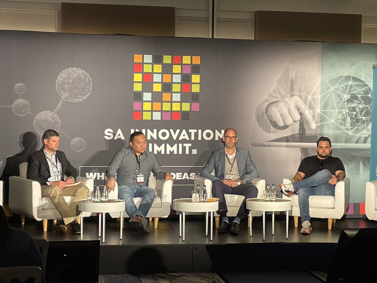 Our Ralph van Niekerk speaking at the Set up your Venture to scale talk at #SAIS2021 #vonseidels