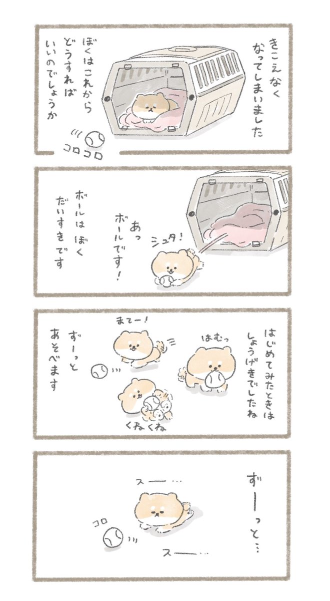 こいぬのころ①
#こんにちはいぬです 