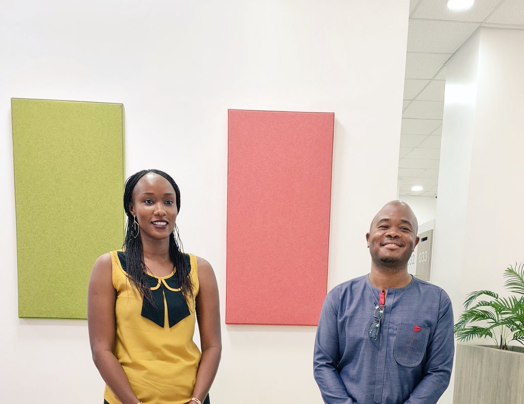 JackieKalisa's tweet photo. So this morning Mr. Fred Swaniker paid a visit to our offices @TekExperts_RW and woow the whole of me was super excited. Africa is blessed to have leaders like you and young people are learning a lot from you. @FredSwaniker https://t.co/vlglYkQIny