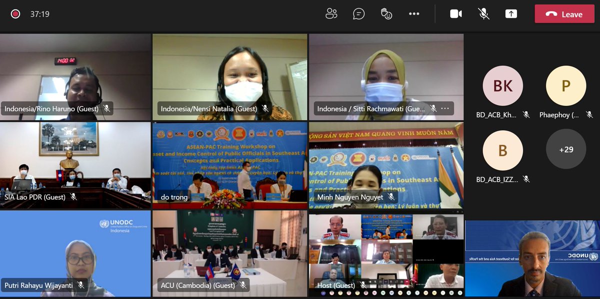 Today <a href="/UNODC_SEAP/">UNODC Southeast Asia-Pacific</a>, GI #Vietnam, ASEAN-PAC workshop on asset declarations w anti-#corruption agencies in #ASEAN we discussed the way forward in addressing conflict of interest &amp; identifying unexplained wealth of public officials. Lot of recommendations - stay tuned for the report!
