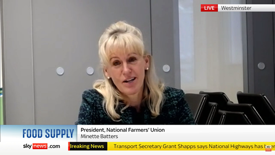 mikeacthomas's tweet image. Just seen @Minette_Batters on @SkyNews highlighting impacts of the #CO2shortage on the UK food supply chain #co2 #backBritishfarming