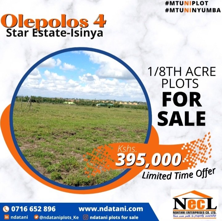 KINSolutions's tweet image. #Olepolos4Isinyaplots have the best view of Lubenyahills , very prime as soon to be completed konza - isinya-Ngong-suswa bypass will create high demand for these plots .. Call 0716 652 896. #ExpoAt15