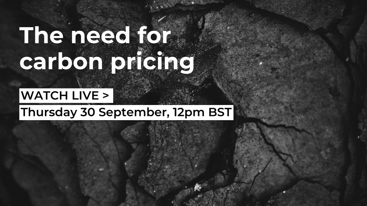 ClimateCrisisAG's tweet photo. What needs to be done to make carbon pricing more effective? Join CCAG as we discuss this critical requirement for tackling climate change. 

🗓️30 September 12pm BST 
🤳https://t.co/I2B6oESW4a  
➡️Share your questions for our world-leading experts 

#AskCCAG #ReduceRemoveRepair https://t.co/s0xJo5i562